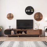 ⁦طاولة تلفاز بتصميم رائع⁩ - الصورة ⁦2⁩