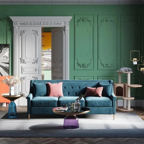 Sofa with a modern design