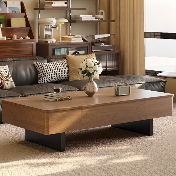 Table Center Wooden with a modern design and elegant