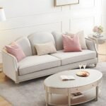 Sofa for the living room with a distinctive design
