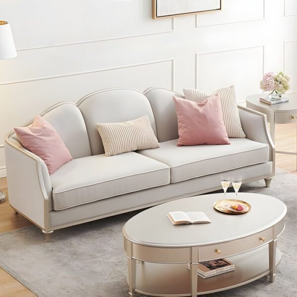 Sofa for the living room with a distinctive design