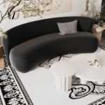 Sofa with a modern design Simple
