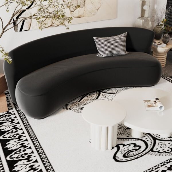 Sofa with a modern design Simple
