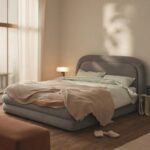 Bed bedroom the luxury