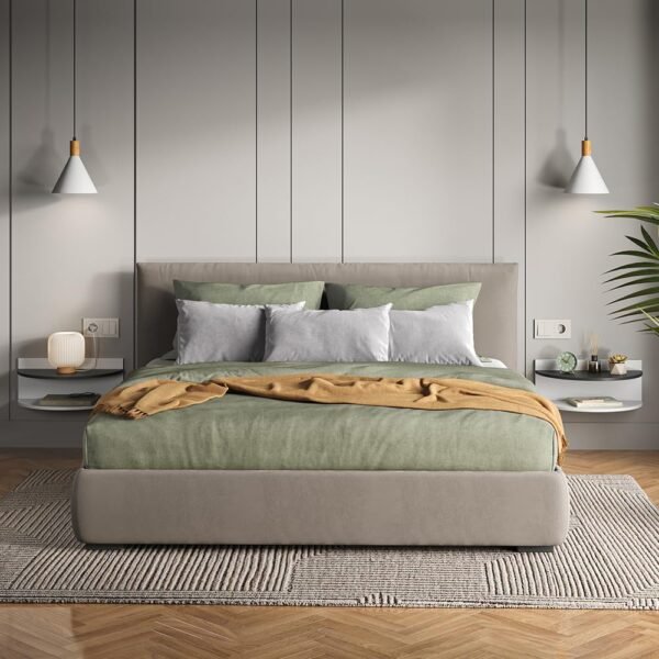 سرير غرفة نوم بتصميم فخم