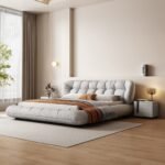 Bed bedroom the modern