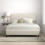 Bed Wood bColor the beige