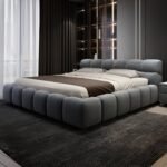 Bed with a modern design - Image 3