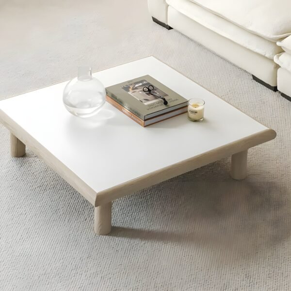 طاولة قهوه بتصميم بسيط