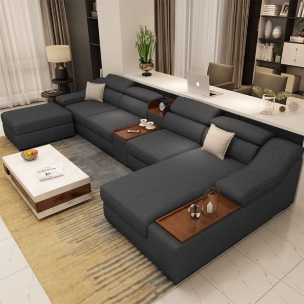 Sofa hrfL with a Modern