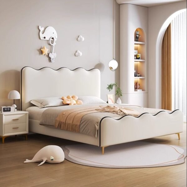 Bed atfal with a classic design