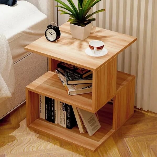 Table Side Wooden Multi Uses with a modern design and elegant