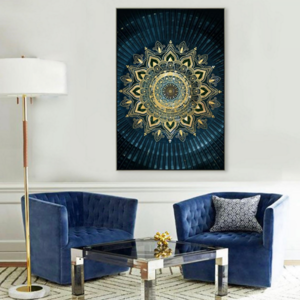 لوحه جداريه بتصميم فني