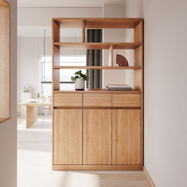 حاجز جداري مع خزانة