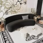 Sofa with a modern design Simple - Image 3