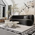 Sofa with a modern design Simple - Image 5