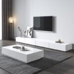 ⁦طقم طاولة قهوه مع تلفاز⁩ - الصورة ⁦4⁩