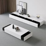 ⁦طقم طاولة قهوه مع تلفاز⁩ - الصورة ⁦5⁩