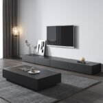 ⁦طقم طاولة قهوه مع تلفاز⁩ - الصورة ⁦6⁩