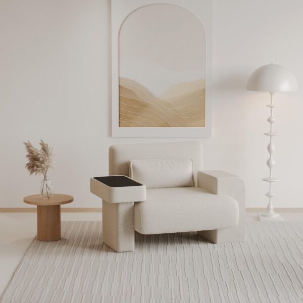 كرسي استرخاء فاخر بتصميم عصري ومبتكر