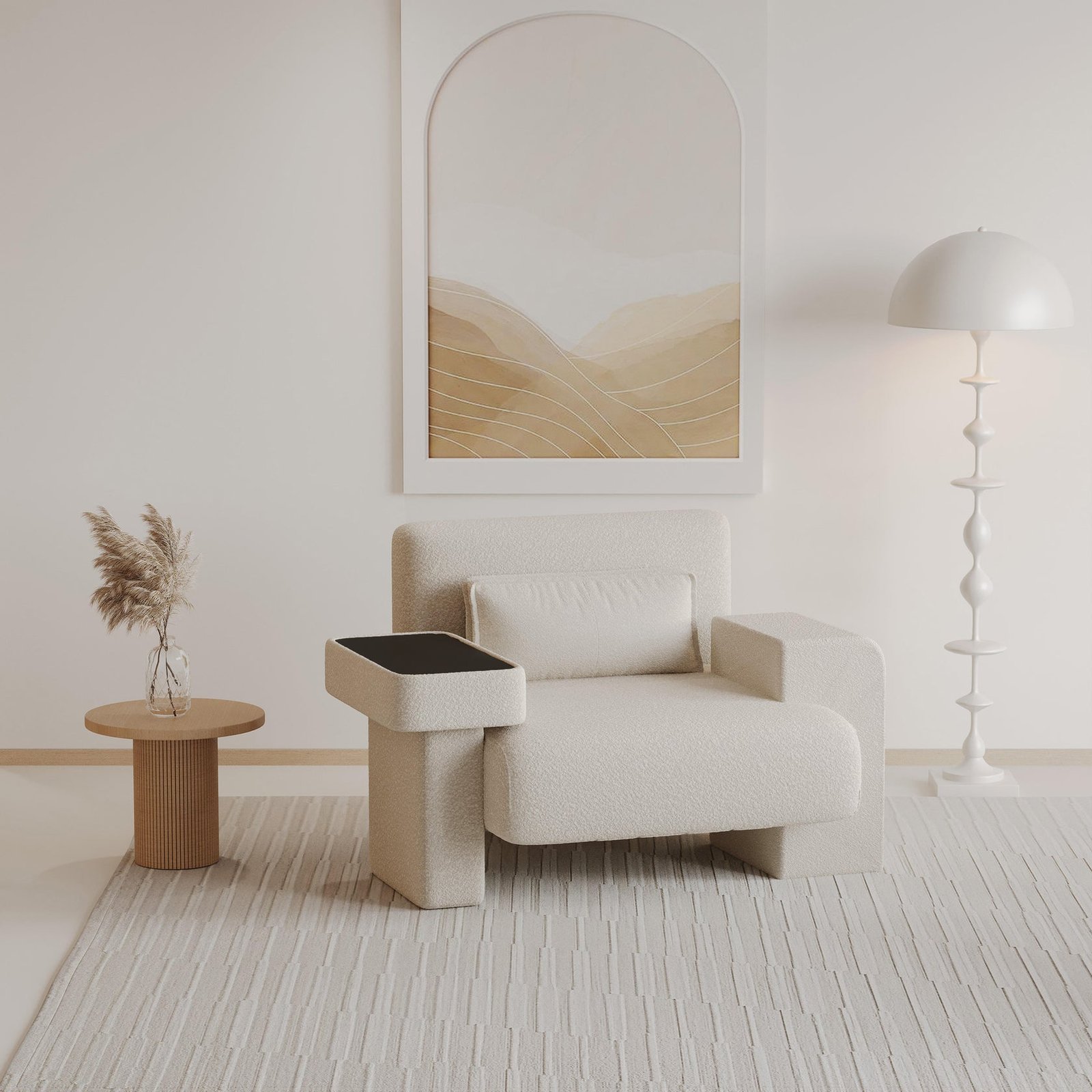 RSAKA-PAULOaccoudoirnoir.jpg كرسي استرخاء فاخر بتصميم عصري ومبتكر - الصورة 1