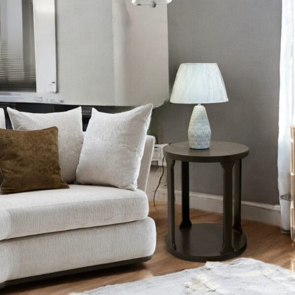 طاولة جانبية دورين بني