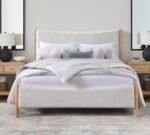 Bed Elegant wasry ytmyz with a simple design and comfortable