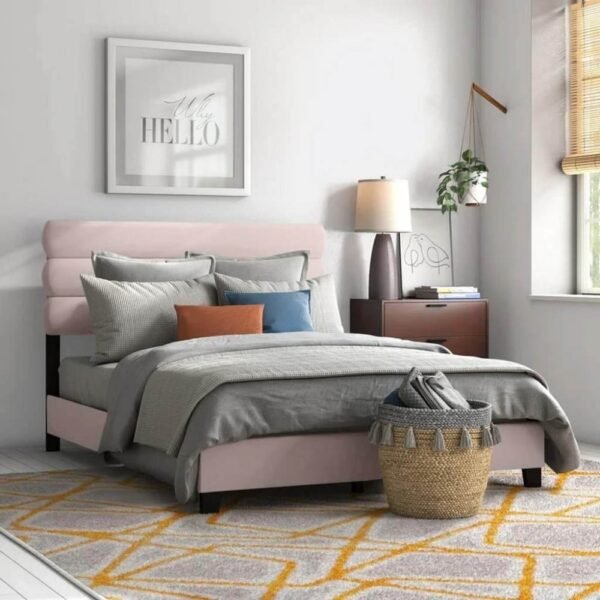 Bed Wooden Elegant bColor alzhry