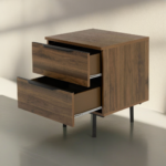 Nightstand with a distinctive design