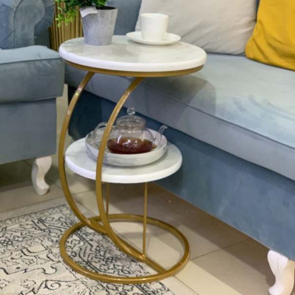 طاولة خدمة دورين ذهبي