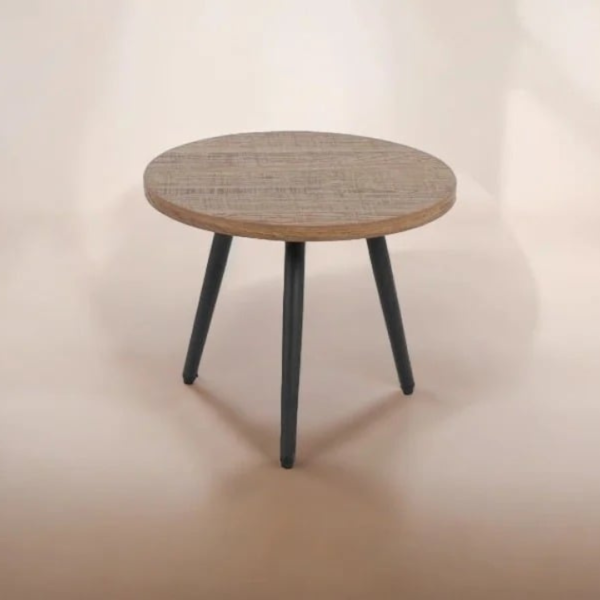 طاوله جانبيه بنمط ريفي بسيط