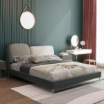 Bed Velvet with a Modern - Image 3