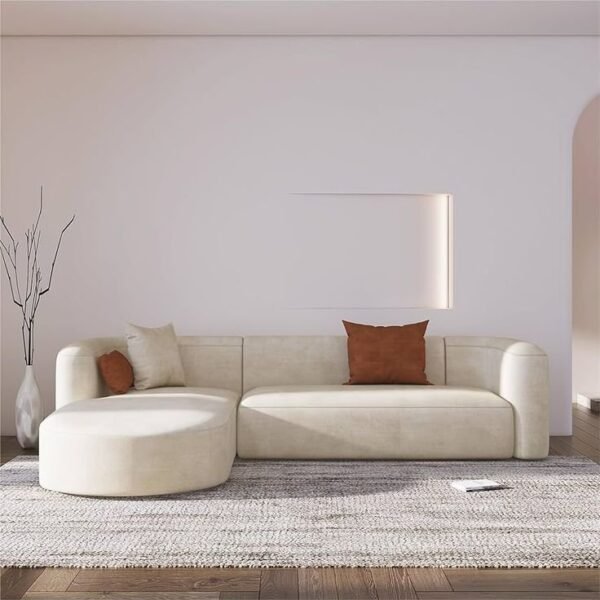 Sofa with an elegant design w Modern