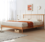 Bed Wooden Simple - Image 2