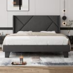 Bed with a classic design