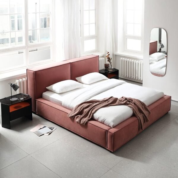 Bed with a luxurious design and elegant