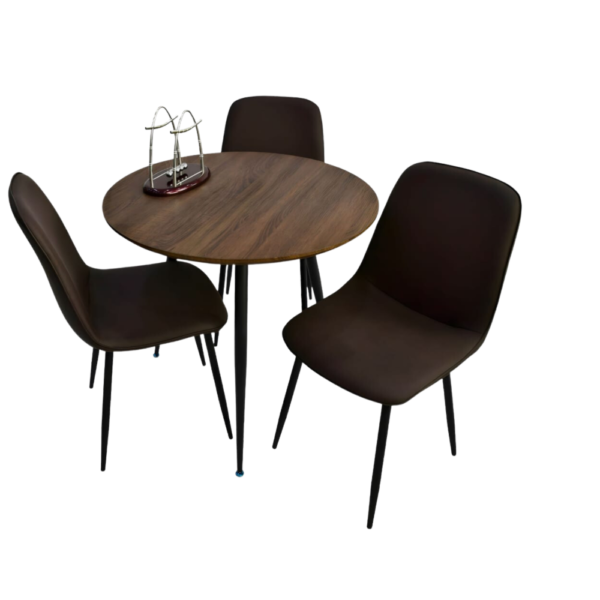 Set Table with 3 Chairs