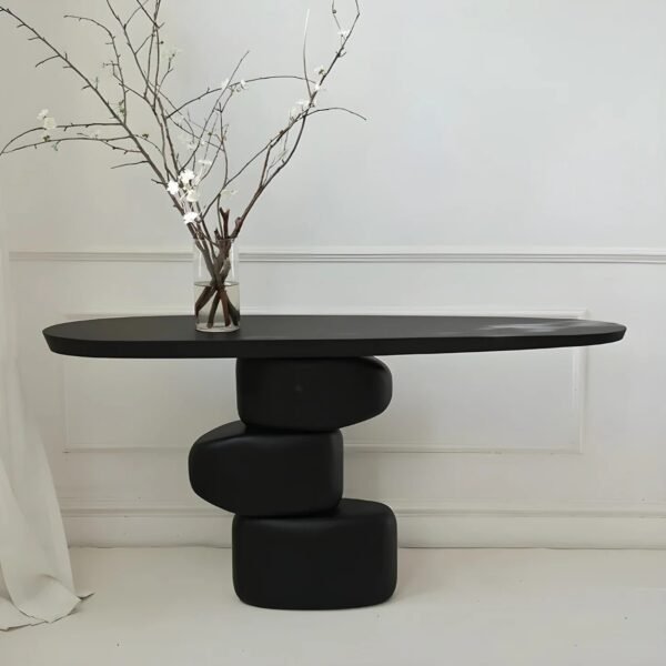 Console with a distinctive design