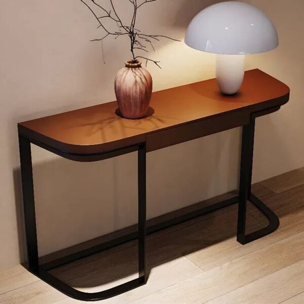 Console with a Modern