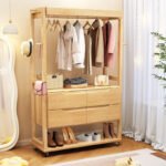 Rack Clothes with Units Storage - Image 3