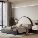 Bed with an elegant design w Comfortable - Image 2