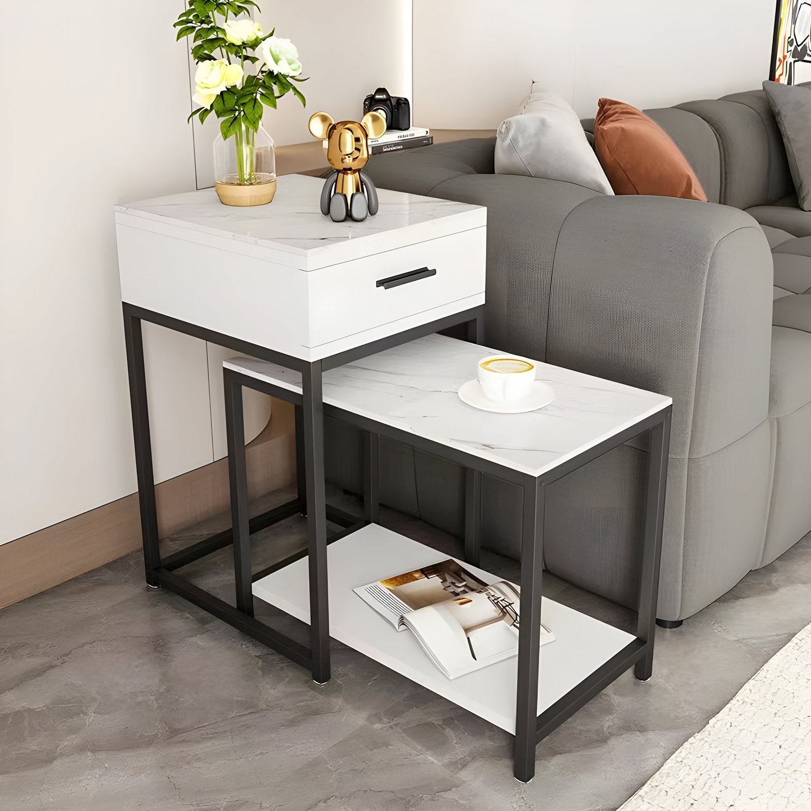 oFkVKjQl_4x_873ad563-3b3b-4dc3-8752-4d8b41fb9d6f.jpg طاوله جانبيه جذابه - الصورة 1