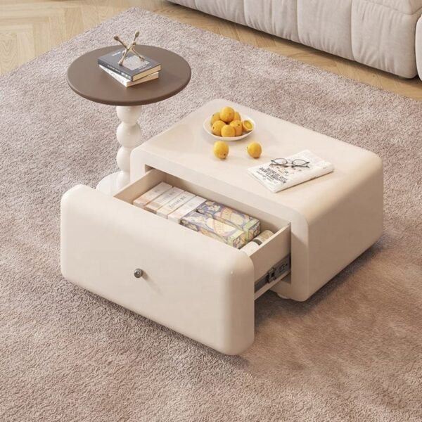 طاولة قهوه بنمط هادئ