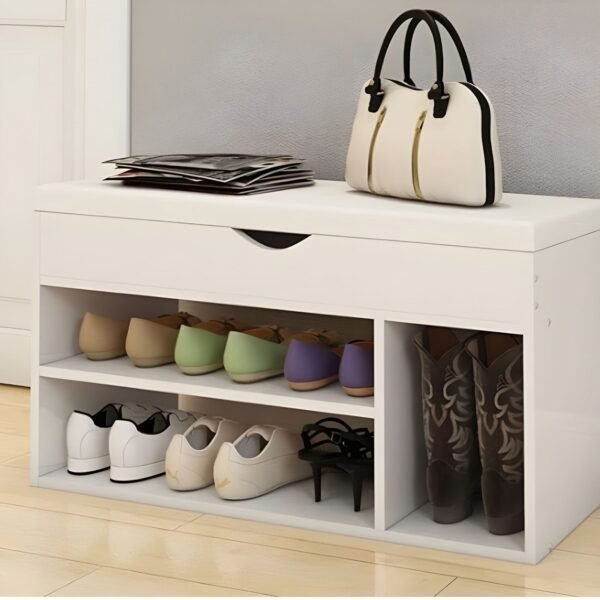 خزانة أحذية متعددة الاستخدامات بتصميم أنيق وعملي