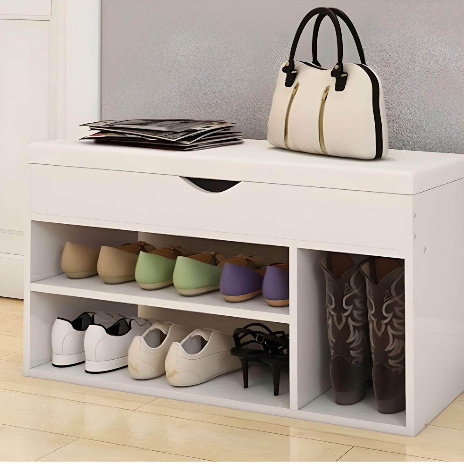unnamed_00643ecc-f92a-4d00-97b4-f93e6ffec415.jpg خزانة أحذية متعددة الاستخدامات بتصميم أنيق وعملي - الصورة 1