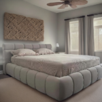 Bed bedroom the luxury